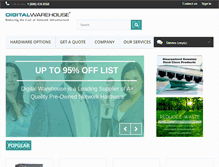 Tablet Screenshot of digitalwarehouse.com