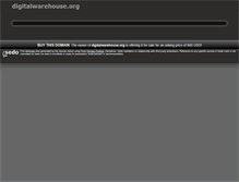 Tablet Screenshot of digitalwarehouse.org